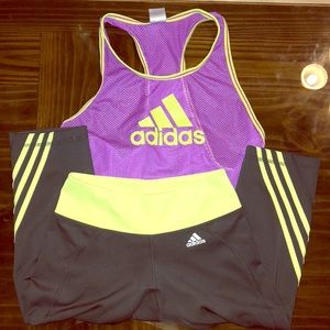 Adidas women’s work out clothing